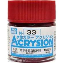 Mr Hobby - Gunze N-033 - Acrysion (10 ml) Russet