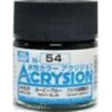 Mr Hobby - Gunze N-054 - Acrysion (10 ml) Navy Blue