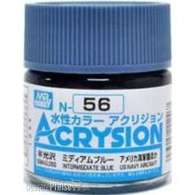 Mr Hobby - Gunze N-056 - Acrysion (10 ml) Intermediate Blue