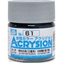 Mr Hobby - Gunze N-061 - Acrysion (10 ml) IJN Gray (Mitsubishi)