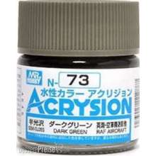 Mr Hobby - Gunze N-073 - Acrysion (10 ml) Dark Green