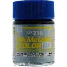 Mr Hobby - Gunze GX-216 - Mr. Metallic Color GX (18 ml) Metal Dark Blue