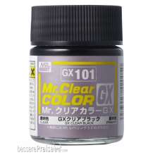 Mr Hobby - Gunze GX-101 - Mr. Clear Color GX (18 ml) Clear Black