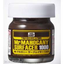 Mr Hobby - Gunze SF-290 - Mr. Mahogany Surfacer 1000 (40 ml)