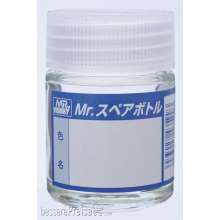 Mr Hobby - Gunze SB-220 - Mr. Spare Bottle (18 ml)