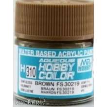 Mr Hobby - Gunze H-310 - Aqueous Hobby Colors (10 ml) Brown FS 30219