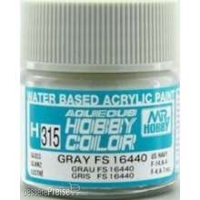 Mr Hobby - Gunze H-315 - Aqueous Hobby Colors (10 ml) Gray FS 16440