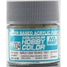 Mr Hobby - Gunze H-334 - Aqueous Hobby Colors (10 ml) Barley Gray BS4800/18B21