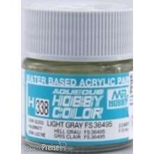 Mr Hobby - Gunze H-338 - Aqueous Hobby Colors (10 ml) Light Gray FS36495