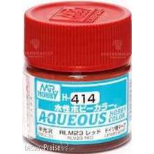 Mr Hobby - Gunze H-414 - Aqueous Hobby Colors (10 ml) RLM23 Red