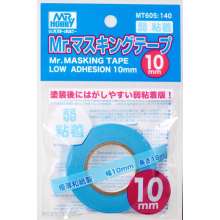 Mr Hobby - Gunze MT-605 - Mr Hobby -Gunze Mr. Masking Tape Low Adhesion (10mm)