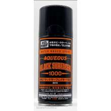 Mr Hobby - Gunze B-613 - Mr Hobby -Gunze Aqueous Black Surfacer 1000 Spray (170 ml)