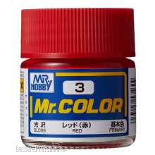 Mr Hobby - Gunze C-003 - Mr. Color (10 ml) Red