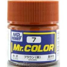 Mr Hobby - Gunze C-007 - Mr. Color (10 ml) Brown