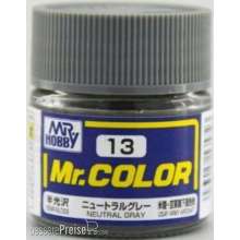 Mr Hobby - Gunze C-013 - Mr. Color (10 ml) Neutral Gray