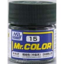 Mr Hobby - Gunze C-015 - Mr. Color (10 ml) IJN Green (Nakajima)