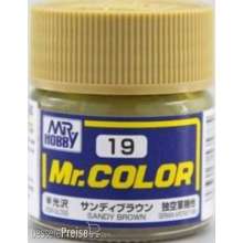 Mr Hobby - Gunze C-019 - Mr. Color (10 ml) Sandy Brown