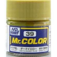 Mr Hobby - Gunze C-039 - Mr. Color (10 ml) Dark Yellow (Sandy Yellow)