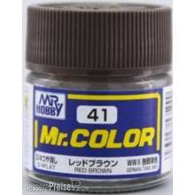 Mr Hobby - Gunze C-041 - Mr. Color (10 ml) Red Brown