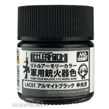 Mr Hobby - Gunze LAC-01 - Little Armory Color (10ml) Alumite Black