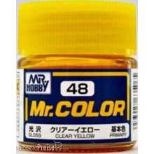 Mr Hobby - Gunze C-048 - Mr. Color (10 ml) Clear Yellow