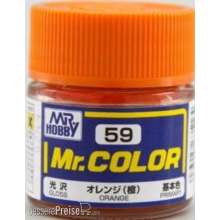 Mr Hobby - Gunze C-059 - Mr. Color (10 ml) Orange