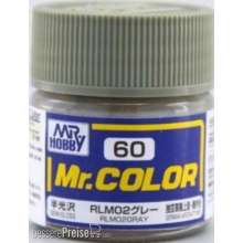 Mr Hobby - Gunze C-060 - Mr. Color (10 ml) RLM02 Gray