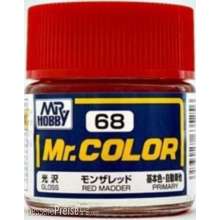 Mr Hobby - Gunze C-068 - Mr. Color (10 ml) Madder Red