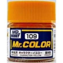 Mr Hobby - Gunze C-109 - Mr. Color (10 ml) Character Yellow