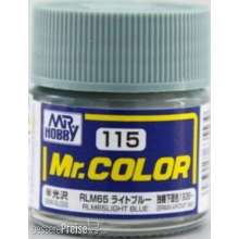 Mr Hobby - Gunze C-115 - Mr. Color (10 ml) RLM65 Light Blue