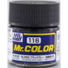 Mr Hobby - Gunze C-116 - Mr. Color (10 ml) RLM66 Black Gray