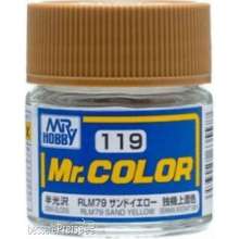 Mr Hobby - Gunze C-119 - Mr. Color (10 ml) RLM76 Sand Yellow