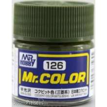 Mr Hobby - Gunze C-126 - Mr. Color (10 ml) Cockpit Color (Mitsubishi)