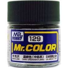 Mr Hobby - Gunze C-129 - Mr. Color (10 ml) Dark Green (Nakajima)