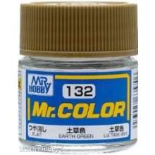 Mr Hobby - Gunze C-132 - Mr. Color (10 ml) Earth Green