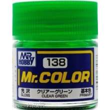 Mr Hobby - Gunze C-138 - Mr. Color (10 ml) Clear Green