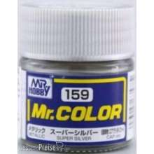 Mr Hobby - Gunze C-159 - Mr. Color (10 ml) Super Silver