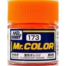 Mr Hobby - Gunze C-173 - Mr. Color (10 ml) Fluorescent Orange