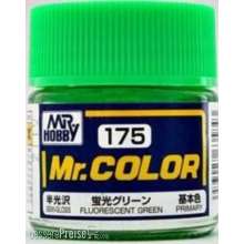 Mr Hobby - Gunze C-175 - Mr. Color (10 ml) Fluorescent Green