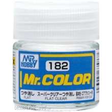 Mr Hobby - Gunze C-182 - Mr. Color (10 ml) Flat Clear