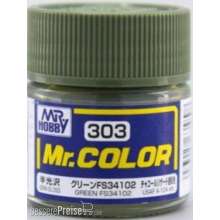 Mr Hobby - Gunze C-303 - Mr. Color (10 ml) Green FS34102