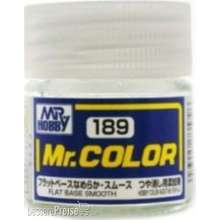 Mr Hobby - Gunze C-189 - Mr. Color (10 ml) Flat Base Smooth