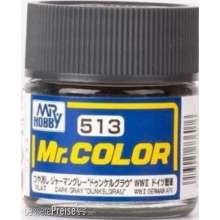 Mr Hobby - Gunze C-513 - Mr. Color (10 ml) Dark Gray Dunkelgrau