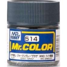 Mr Hobby - Gunze C-514 - Mr. Color (10 ml) Gray Grau