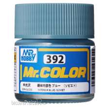 Mr Hobby - Gunze C-392 - Mr. Color (10 ml) Interior Blue (Soviet)