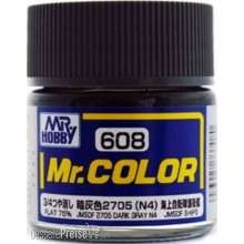 Mr Hobby - Gunze C-608 - Mr. Color (10 ml) JMSDF 2705 Dark Gray N4