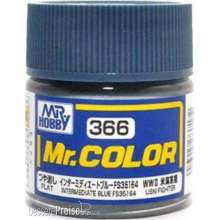 Mr Hobby - Gunze C-366 - Mr. Color (10 ml) Intermediate Blue FS35164