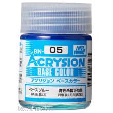 Mr Hobby - Gunze BN-05 - Acrysion Base Color (18 ml) Base Blue