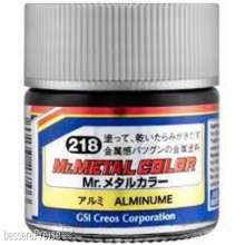 Mr Hobby - Gunze MC-218 - Mr. Metal Colors (10 ml) Aluminiuim