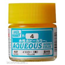 Mr Hobby - Gunze H-004 - Aqueous Hobby Colors (10 ml) Yellow